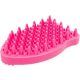 Trixie Massage Brush for Cats - szilikon kefe (pink) macskák részére (7x11cm)