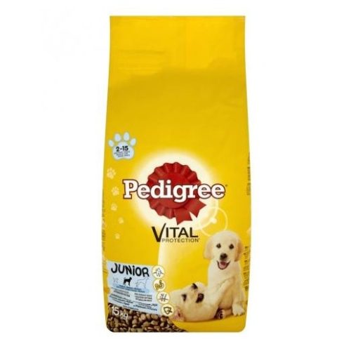 Pedigree Vital Junior Szárazeledel - Csirkehússal és rizzsel 15 kg 