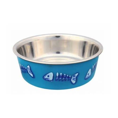 Trixie Stainless Steel Bowl - fém tál (több féle színben) macskák részére