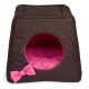 Comfy Lola Trio 3 az egyben kutyafekhely szett  pink/barna