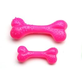Comfy mentolos csont kutyajáték pink