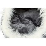 Trixie Minou Cave - kutyakuckó sötétszürke/világosszürke