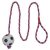 Trixie Soccer Ball on a Rope - natúr gumi játék (foci labda kötéllel)