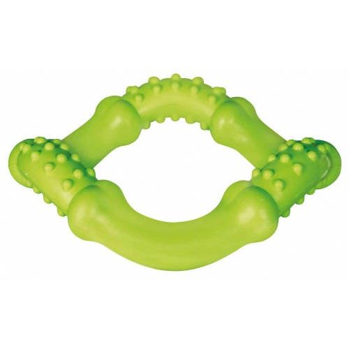 Trixie Ring Wavy Toy - natúr gumi játék (fodros karika)